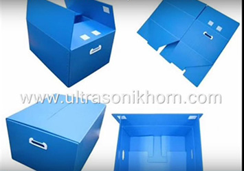 Ultrasonic Welding Machine for Corrugated Plastic Bins and Sheets 